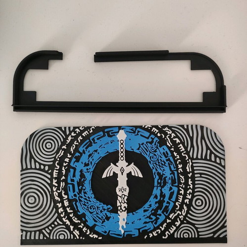 Nintendo Switch 2 Zelda dock faceplate new, 3d printed