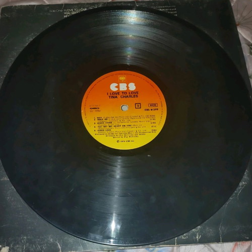 Tina Charles I Love To Love vinyl record used