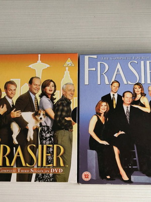 Frasier Complete Third and Fourth Seasons DVD like new with subtitles