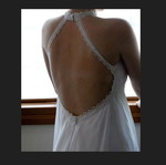 Wedding dress with lace