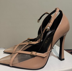 envie shoes, see through high heels