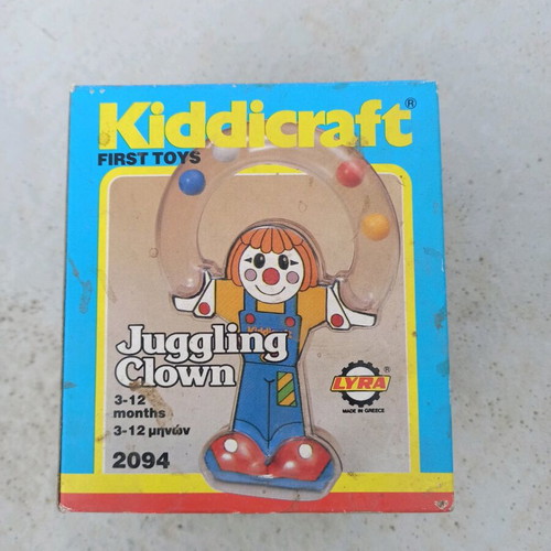 Juggling Clown toy by Kiddicraft used