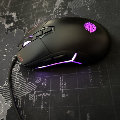 Zeroground DAITO gaming mouse like new, RGB, 1000Hz polling rate, 10000 DPI