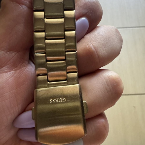 Guess gold-plated stainless steel women's watch