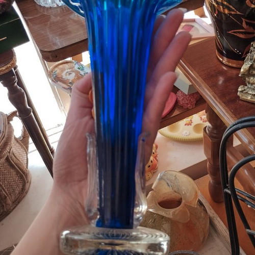 Vintage vase in Murano style, Italian made, like new