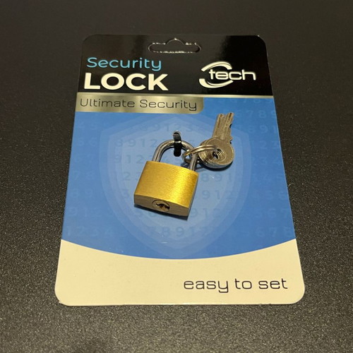 C-Tech Padlock New 20mm Set of 10 Pieces