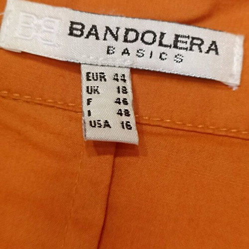Women's fitted shirt orange size 44 like new