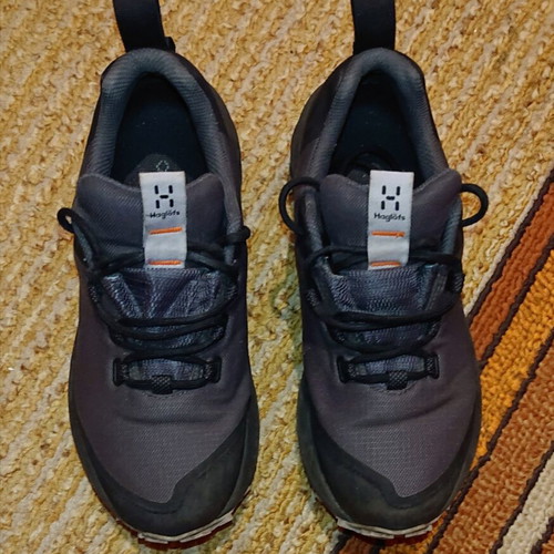 Haglofs Gore-Tex women's hiking shoes size 38.5 like new, gray