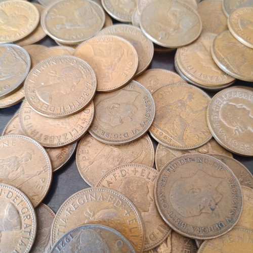 British coins used, pack of 100, old