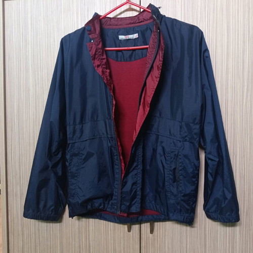 Waterproof jacket for boy 11 years 150 cm like new, blue