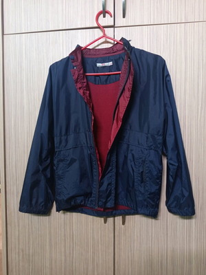 Waterproof jacket for boy 11 years 150 cm like new, blue