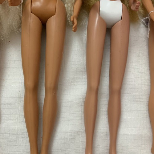 Sindy dolls vintage set of 7 used with defects