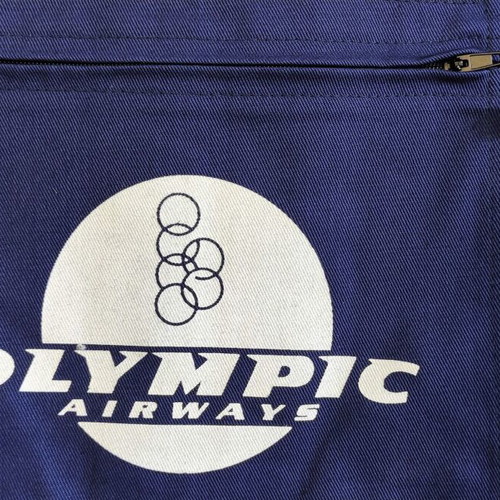 Olympic Airways collectible work overalls XL new