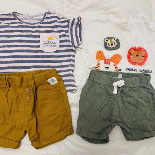 Losan baby sets for boy 3-6 months like new, 2 pieces