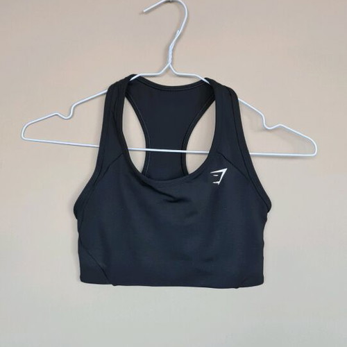 Gymshark sports bra like new, black, size XS
