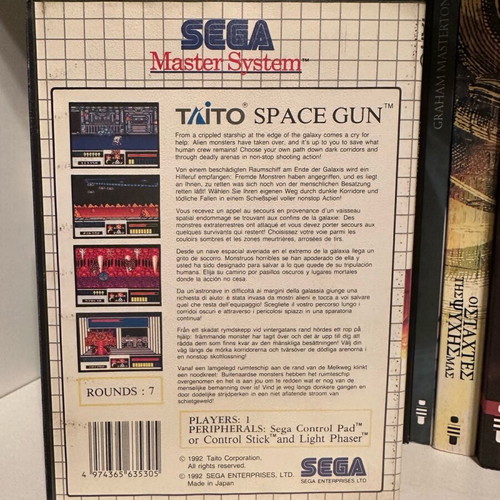 Space Gun used, without manual