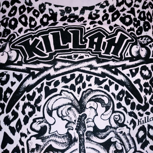 Killah By Miss Sixty Miami T-Shirt like new, size M, leopard print