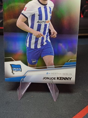 Topps Chrome Bundesliga 2022/23 Jonjoe Kenny Refractor card like new