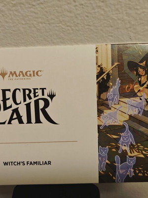 Magic The Gathering Secret Lair Witch's Familiar μη-φολιέ, σφραγισμένο