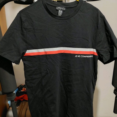 Forever 21 Medium Shirt used, black