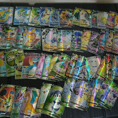 Pokemon Flash V and V-Max card collection, set of 60