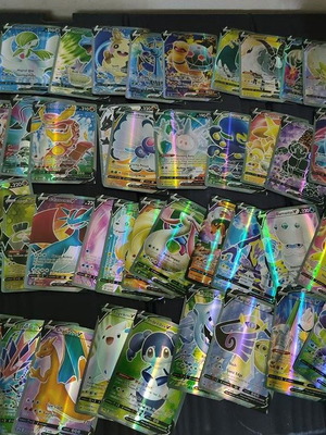 Pokemon Flash V and V-Max card collection, set of 60