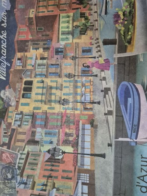 Set of 4 placemats from Nice France, new
