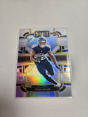 2023 Panini Select Tyjae Spears Concourse Silver Prizm Rookie Titans #97 new