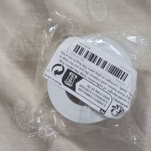 Waterproof bathroom tape new, white PVC sealing tape