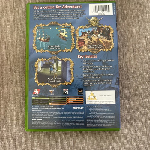 Sid Meier’s Pirates Xbox Original used, English full version