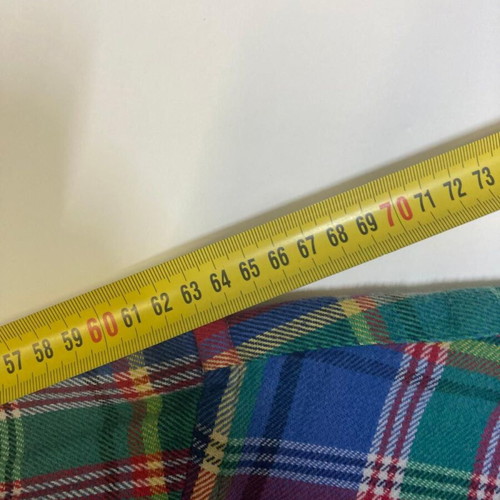 Ralph Lauren 90s flannel shirt XL, colorful block pattern, long sleeve