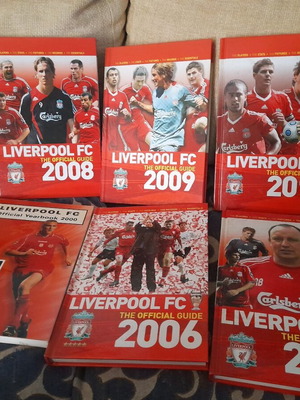 Liverpool books new, pack of 6