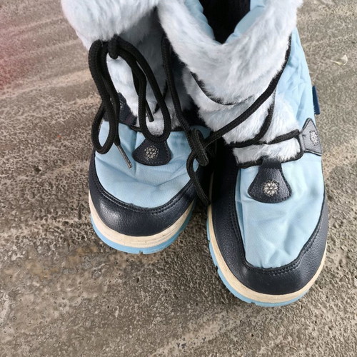 Children's winter boots new, size 33, blue