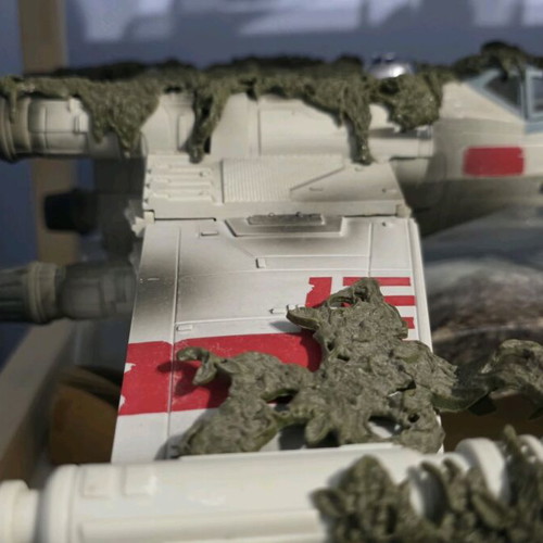 Star Wars Luke Skywalker X-Wing με Dagobah και R2-D2 μεταχειρισμένο