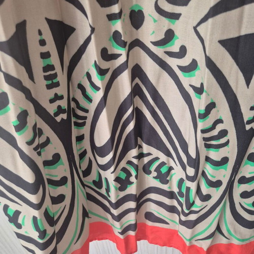 Maxi strapless cocktail dress new, colorful, size M