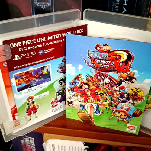 One Piece Unlimited World Red PS3 game like new, English version