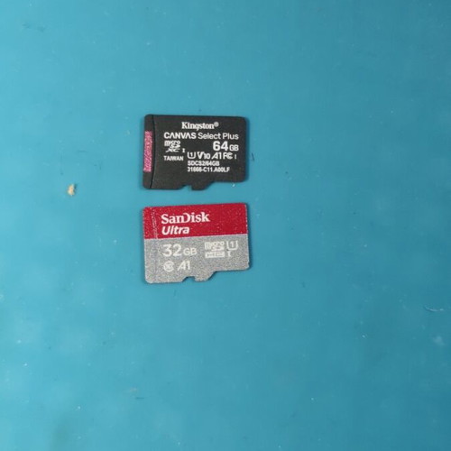 Micro SD card pack of two 64GB and 32GB