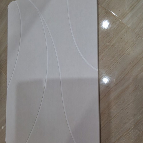 Diatomite stone bath mat, white, 40x60 cm