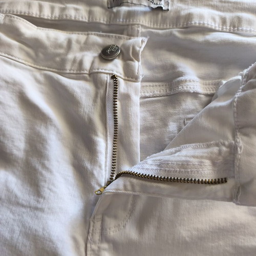 Miss Good White Elastic Pants like new, size 52