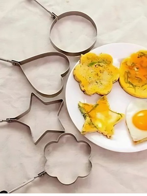 Egg molds set of 4 pieces new