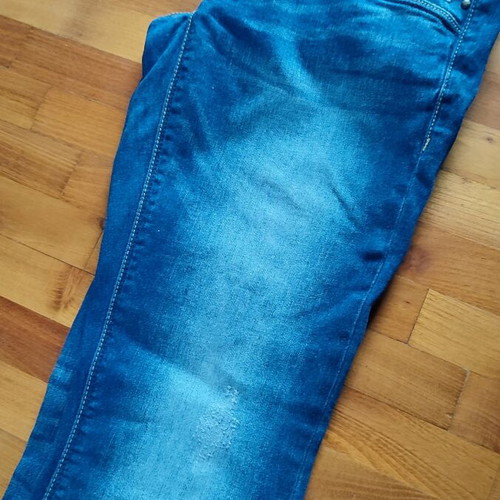 Mamalicious maternity jeans used small blue size 34