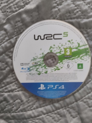 WRC 5 rally game for PS4