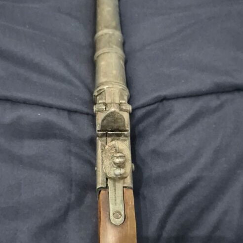 Replica pistol used, Spanish, non-functional decorative