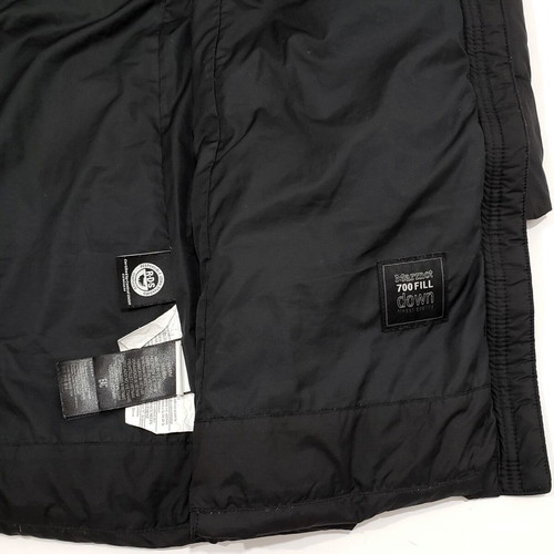 Marmot Montreal 700Down women's winter puffer jacket used, black, size M