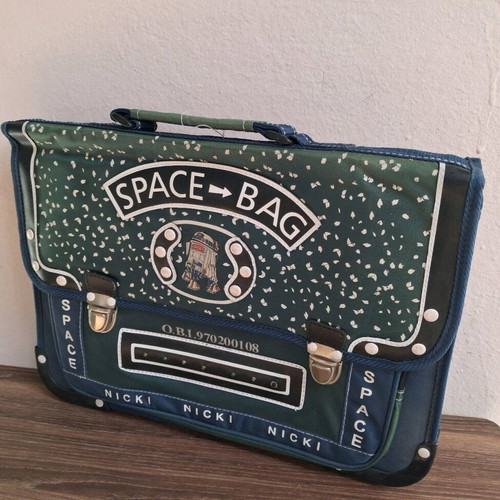 Vintage Space-Bag Nicki school bag new, retro sci-fi style
