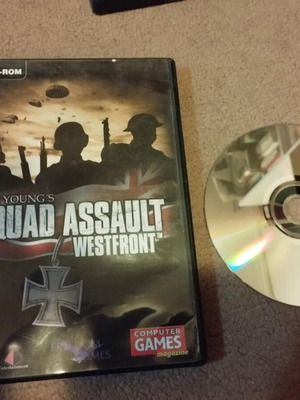 PC Game Squad Assault Westfront used from Computer Games magazine