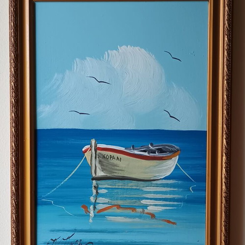 Painting like new, 25 x 34.5 cm