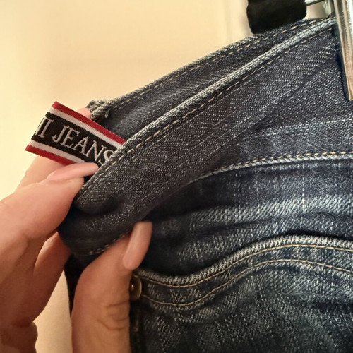 Armani Jeans men's straight fit blue pants like new, size XL