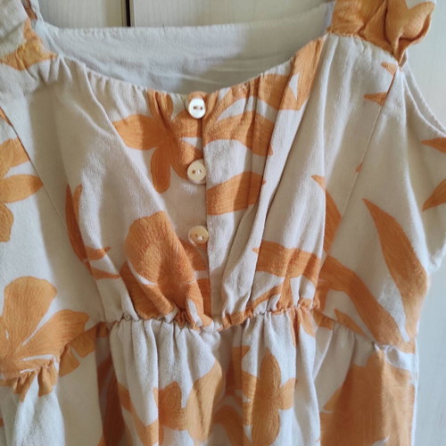 Zara dress, orange, size 134 cm, age 9