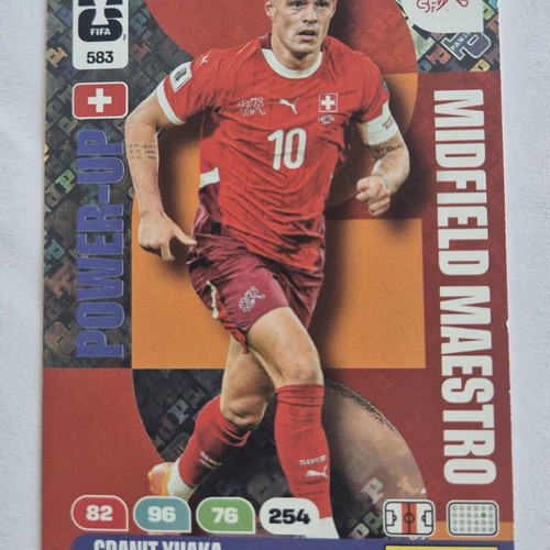 Granit Xhaka 583 Midfield Maestro 2026 card new